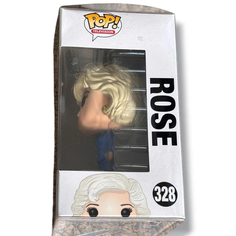 Funko Pop The Golden Girls Rose #328 Betty White Vinyl Figure With Protector